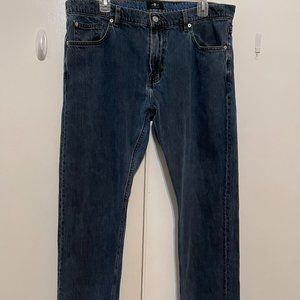 PAXTYN IN BLACK ON INDIGO